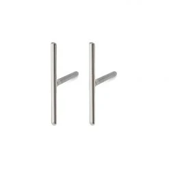 Pilgrim Marta Small Bar Stud Earrings Silver Accessories