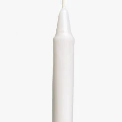 Master + Jack Martha White Candle Unscented H24cm X 2cm Living & Decor