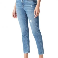 Mavi Mykonos Mid 90's Soft Abrasion Slim Boyfriend Blue Denim Jean