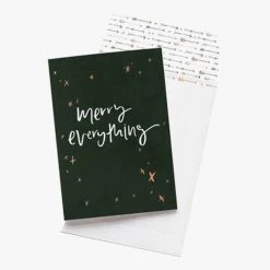 Emma Kate Home & Beauty Merry Everything Christmas Greeting Card