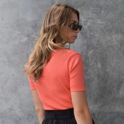 Among The Brave Fashion Mindful Square Neck SS Watermelon Rib Tee 13 Among The Brave Fashion Mindful Square Neck SS Watermelon Rib Tee