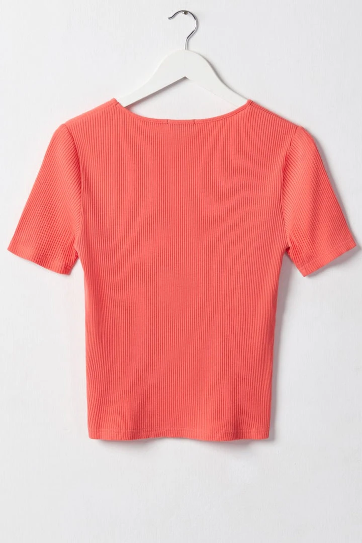 Among The Brave Fashion Mindful Square Neck SS Watermelon Rib Tee 10 Among The Brave Fashion Mindful Square Neck SS Watermelon Rib Tee