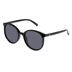 Le Specs Momala Round Black Sunglasses Accessories