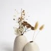 NED Collections Living & Decor Little Rick Beige Speckle Vase