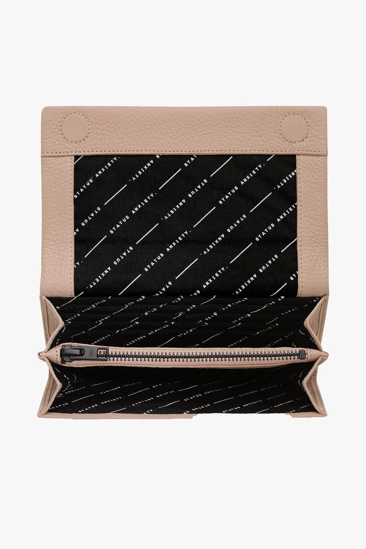 Status Anxiety Accessories Nevermind Dusty Pink Wallet 5 Status Anxiety Accessories Nevermind Dusty Pink Wallet