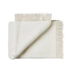 Weave Nevis Throw 100% New Zealand Lambs Wool Snow Cushion, Throws & Linen