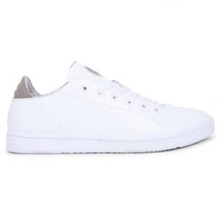 Woden Jane White Leather Sneakers