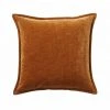 Weave Cushion, Throws & Linen Nova Vintage Velvet Spice 50x50cm Duck Feather Inner Cushion