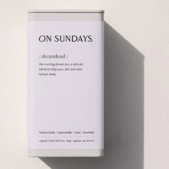On Sundays Dreamland 40 Serve Loose Leaf Tea Tin