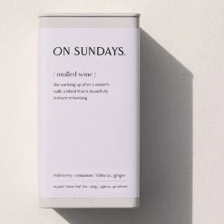 On Sundays Mulled Wine 40 Serve Loose Leaf Tea Tin Eat & Drink