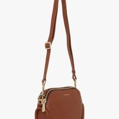 Saben Odile Tan Rectangle Shoulder Bag