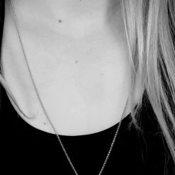 Federation Open Heart Necklace Sterling Silver