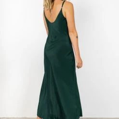 Among The Brave Otherworldly Forest Washer Satin Panel Bodice Bias Midi Dress Fashion 9 Among The Brave Otherworldly Forest Washer Satin Panel Bodice Bias Midi Dress Fashion