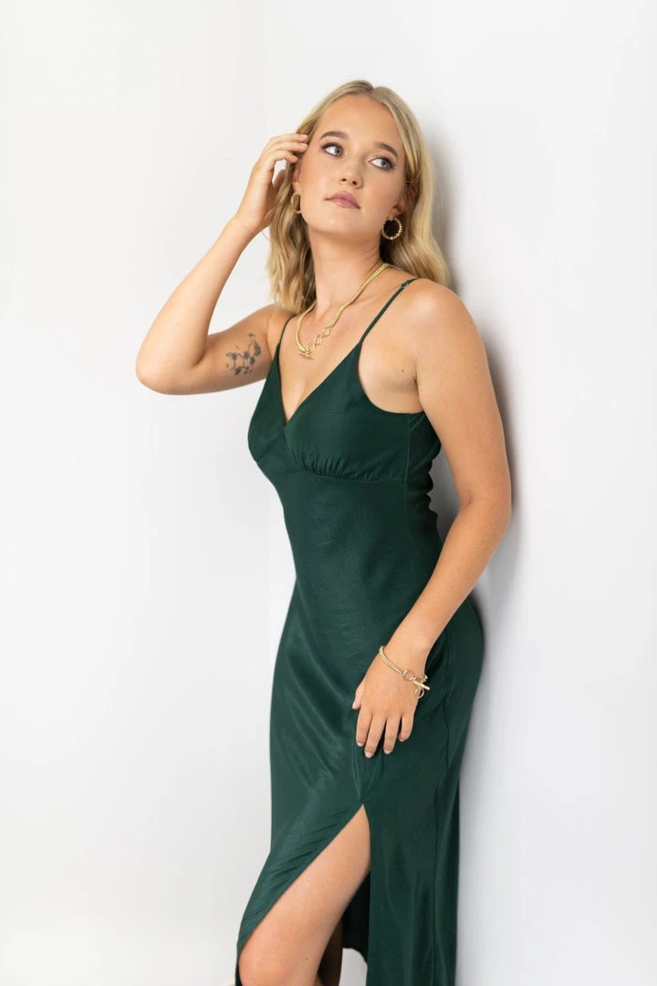 Among The Brave Otherworldly Forest Washer Satin Panel Bodice Bias Midi Dress Fashion 4 Among The Brave Otherworldly Forest Washer Satin Panel Bodice Bias Midi Dress Fashion