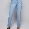 Nobody Denim Fashion Frankie Intention Ankle Stretching Sky Blue Jean