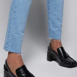 Nobody Denim Fashion Frankie Intention Ankle Stretching Sky Blue Jean