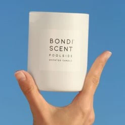 Bondi Scent Home & Beauty Poolside 300g 80 Hour White Candle 9 Bondi Scent Home & Beauty Poolside 300g 80 Hour White Candle