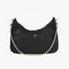Peta + Jain Paloma Black Pebble Gold Vegan Leather Crossbody Bag Accessories