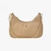 Peta + Jain Paloma Sand Pebble Gold Vegan Leather Crossbody Bag