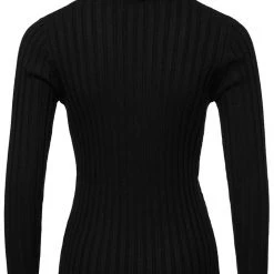 Among The Brave Phenomenal Black Rib Knit Turtleneck