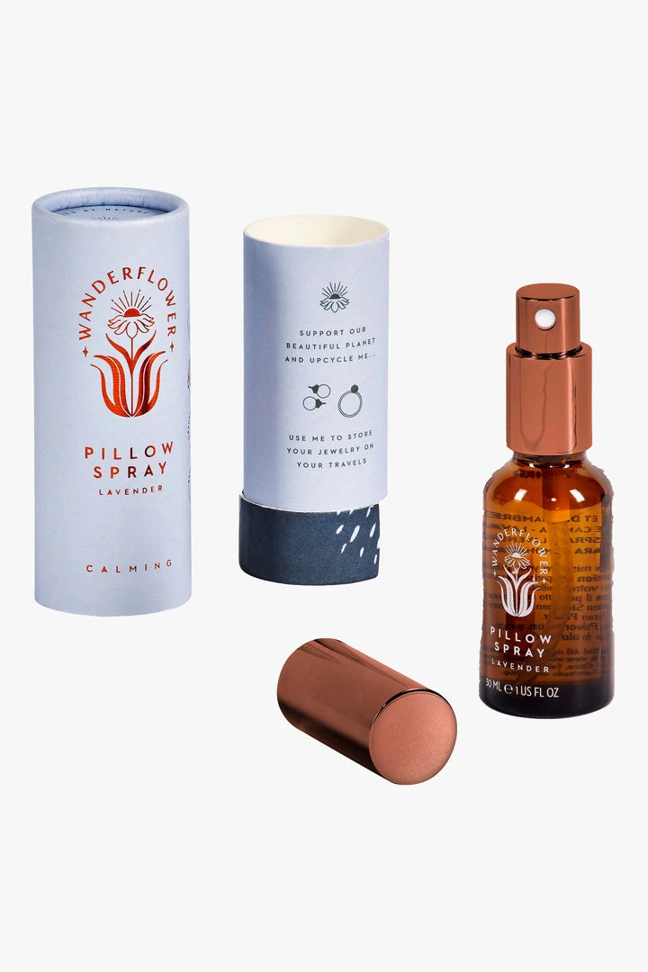 Wanderflower Pillow + Room Spray 30ml Lavender 4 Wanderflower Pillow + Room Spray 30ml Lavender