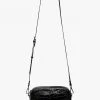 Status Anxiety Accessories Plunder Black Croc Cross Body Bag