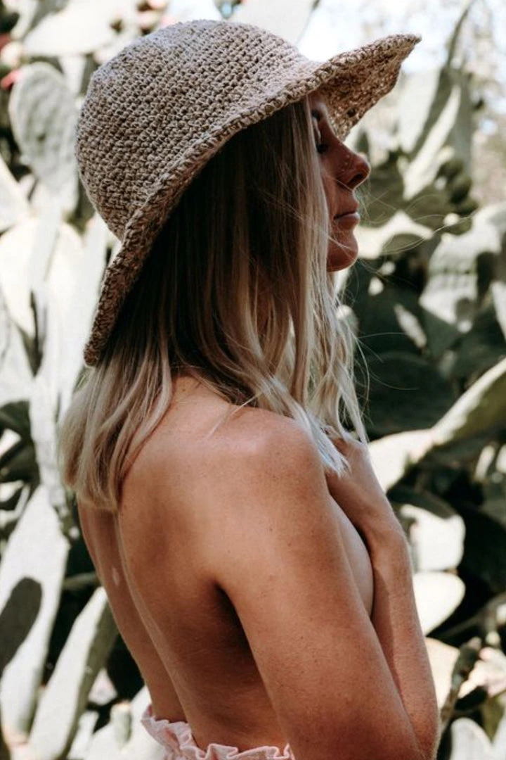 Hobo+Hatch Hand Woven In Nepal Natural Polly Sun Hat Accessories 5 Hobo+Hatch Hand Woven In Nepal Natural Polly Sun Hat Accessories
