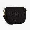 Saben Sadie Black Bubble Saddle Shoulder Bag