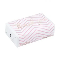 Huxter Thank You Pink Chevron Stripe Soap Gifts For Her