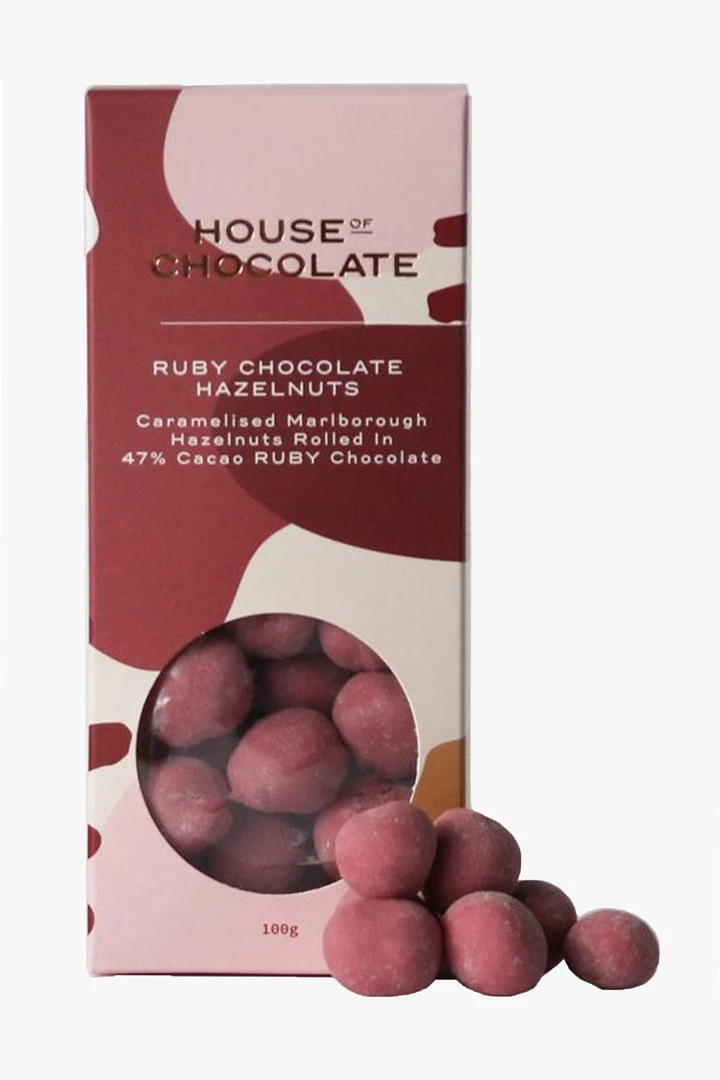 House Of Chocolate Dragees - Ruby Hazelnuts Eat & Drink 3 House Of Chocolate Dragees - Ruby Hazelnuts Eat & Drink