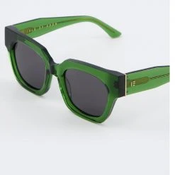 Isle Of Eden Accessories Rae Green Sunglasses