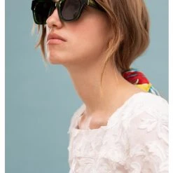 Isle Of Eden Accessories Rae Green Sunglasses