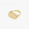 Pilgrim Restoration Gold Signet Ring