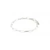Pilgrim Accessories Ronja Rectangular Chain Link Silver Bracelet 2 Pilgrim Accessories Ronja Rectangular Chain Link Silver Bracelet