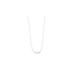 Pilgrim Ronja Rectangular Chain Link Silver Necklace Accessories