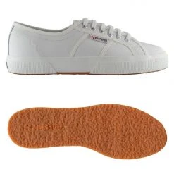 Superga 2750 Cotu Leather White Sneaker