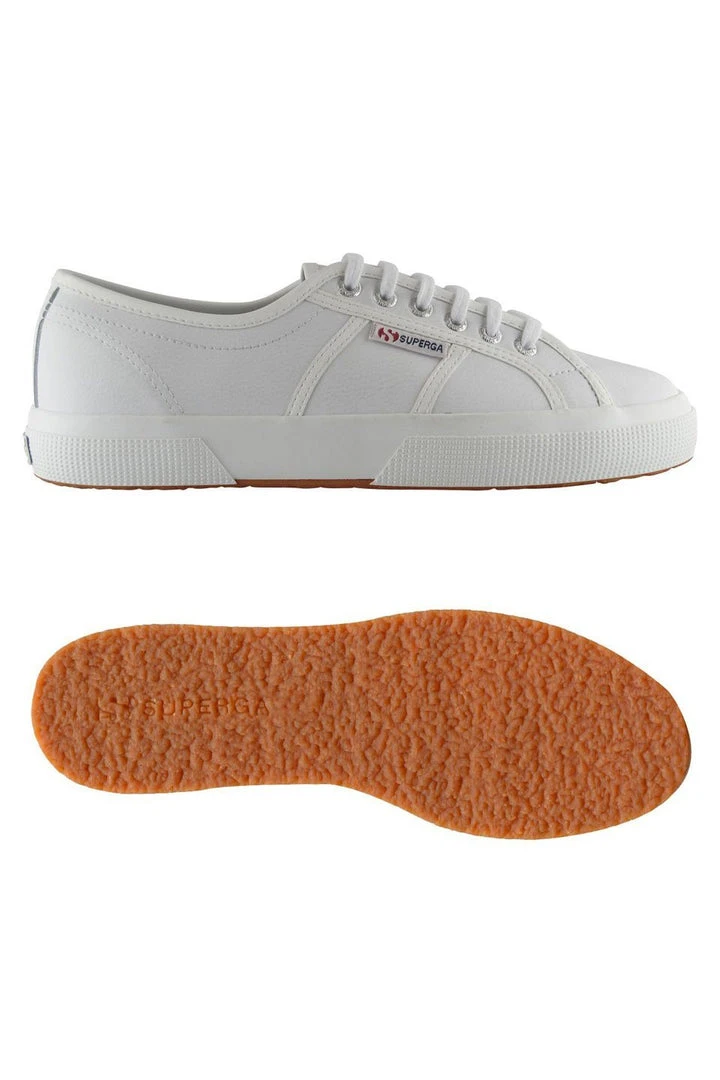 Superga 2750 Cotu Leather White Sneaker 4 Superga 2750 Cotu Leather White Sneaker
