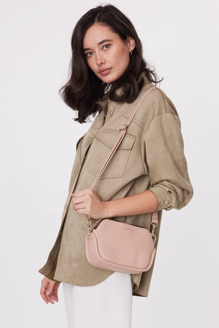 Saben Odile Tea Rose Rectangle Shoulder Bag