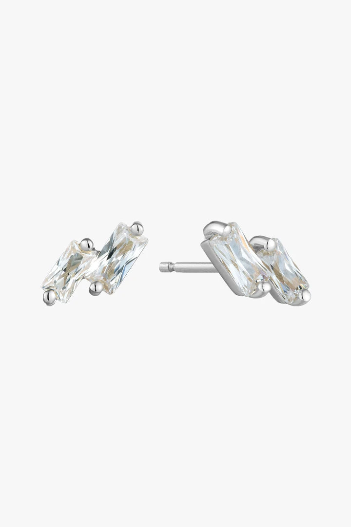 Ania Haie Glow Getter 7mm Silver Stud Earrings 3 Ania Haie Glow Getter 7mm Silver Stud Earrings