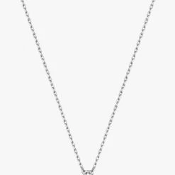 Ania Haie Under Lock + Key Fine Padlock Silver Necklace