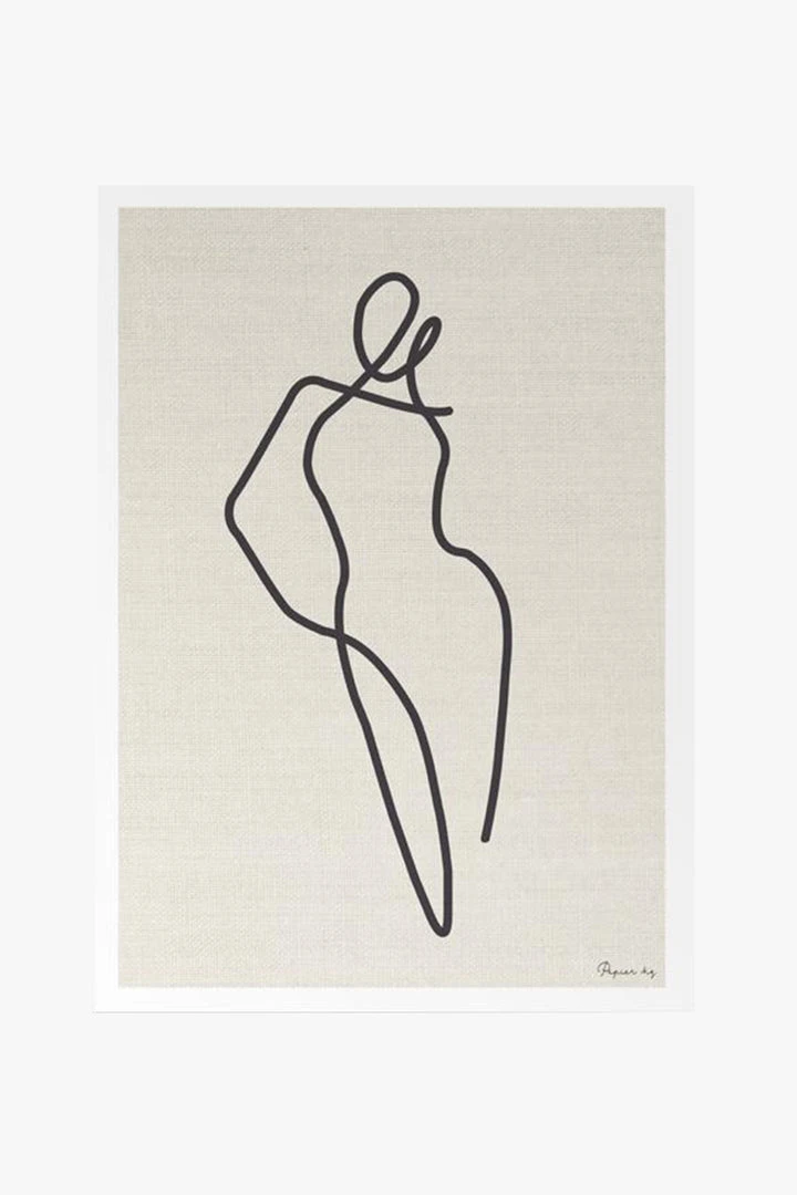 Papier HQ Homebodii Slate Natural Framed A1 Print 3 Papier HQ Homebodii Slate Natural Framed A1 Print