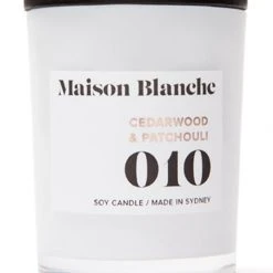Maison Blanche Home & Beauty Small Cedarwood & Patchouli Candle 60g