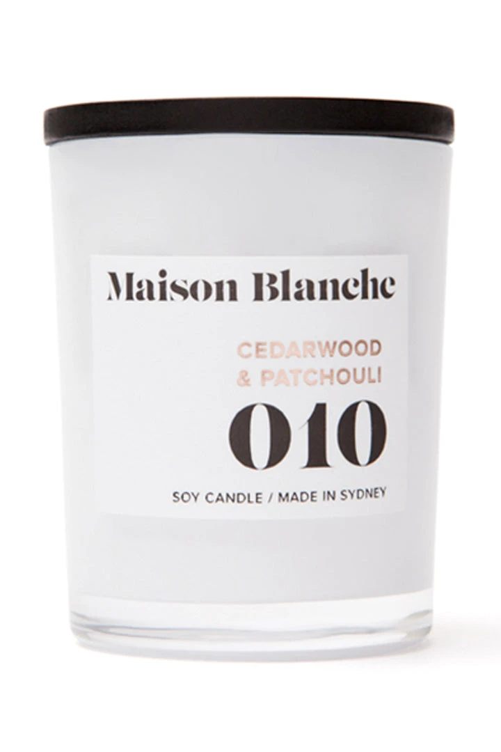 Maison Blanche Home & Beauty Small Cedarwood & Patchouli Candle 60g 3 Maison Blanche Home & Beauty Small Cedarwood & Patchouli Candle 60g