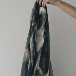 Sophie Mirage Teal Maxi 100% Recycled Polyester Scarf Accessories