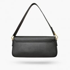 Rey Accessories Save The Date Black Baguette Bag