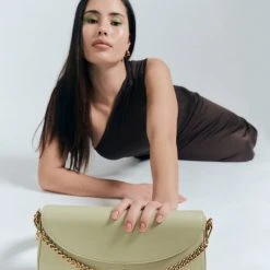 Rey Save The Date Pistachio Baguette Bag Accessories