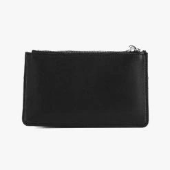 Nakedvice Scotti Silver Black Leather Double Zip Thick Strap Crossbody Bag 11 Nakedvice Scotti Silver Black Leather Double Zip Thick Strap Crossbody Bag