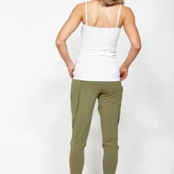 Ketz-Ke Shoestring White Singlet Fashion