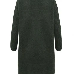 Among The Brave Secure Dark Khaki Longline Cardigan Fashion 11 Among The Brave Secure Dark Khaki Longline Cardigan Fashion