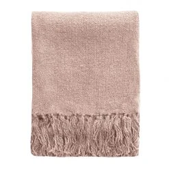 Mulberi Serenade Dusky Rose 125x150cm Throw